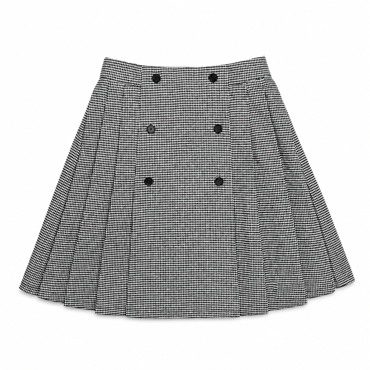 Houndstooth Skirt