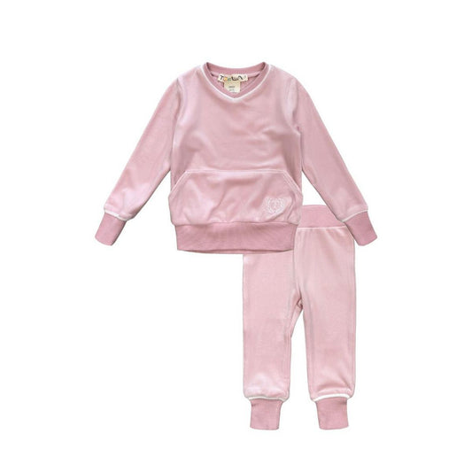 Rose Velour Set