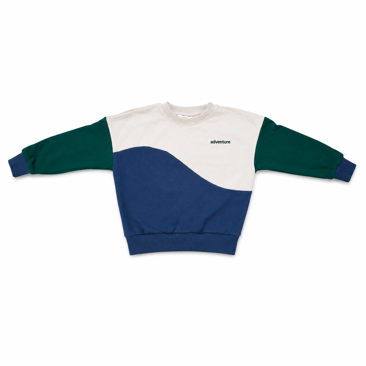 Forest Colorblock Sweatshirt