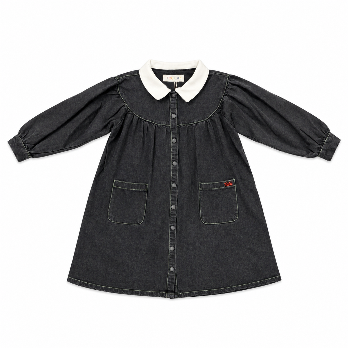 Black Denim Denim Dress