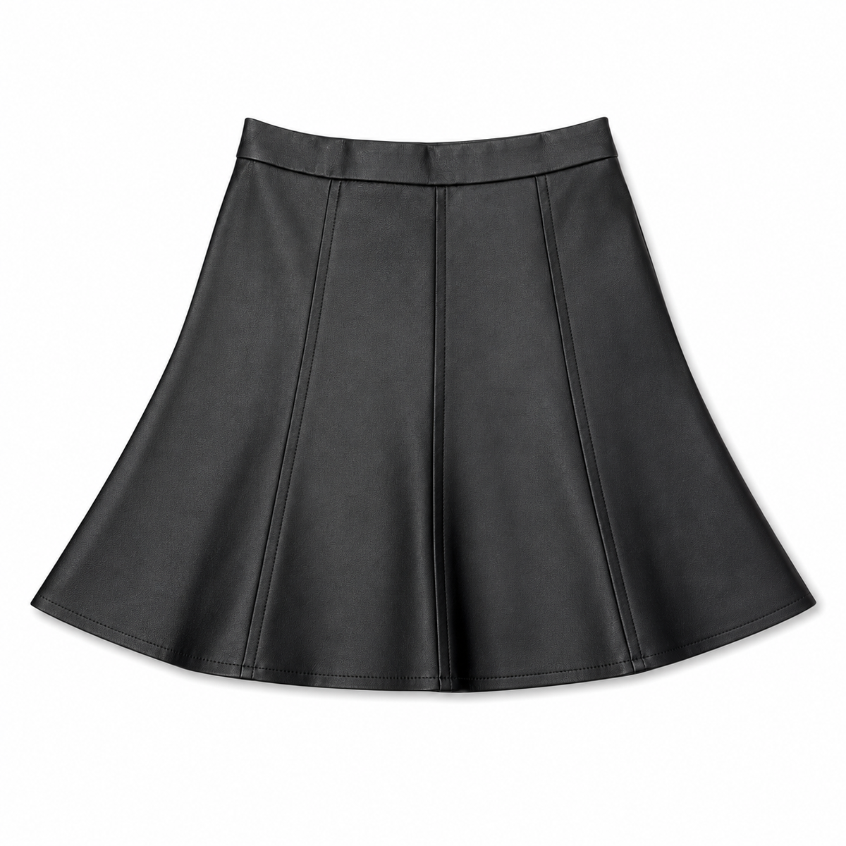 Black Leather Skirt