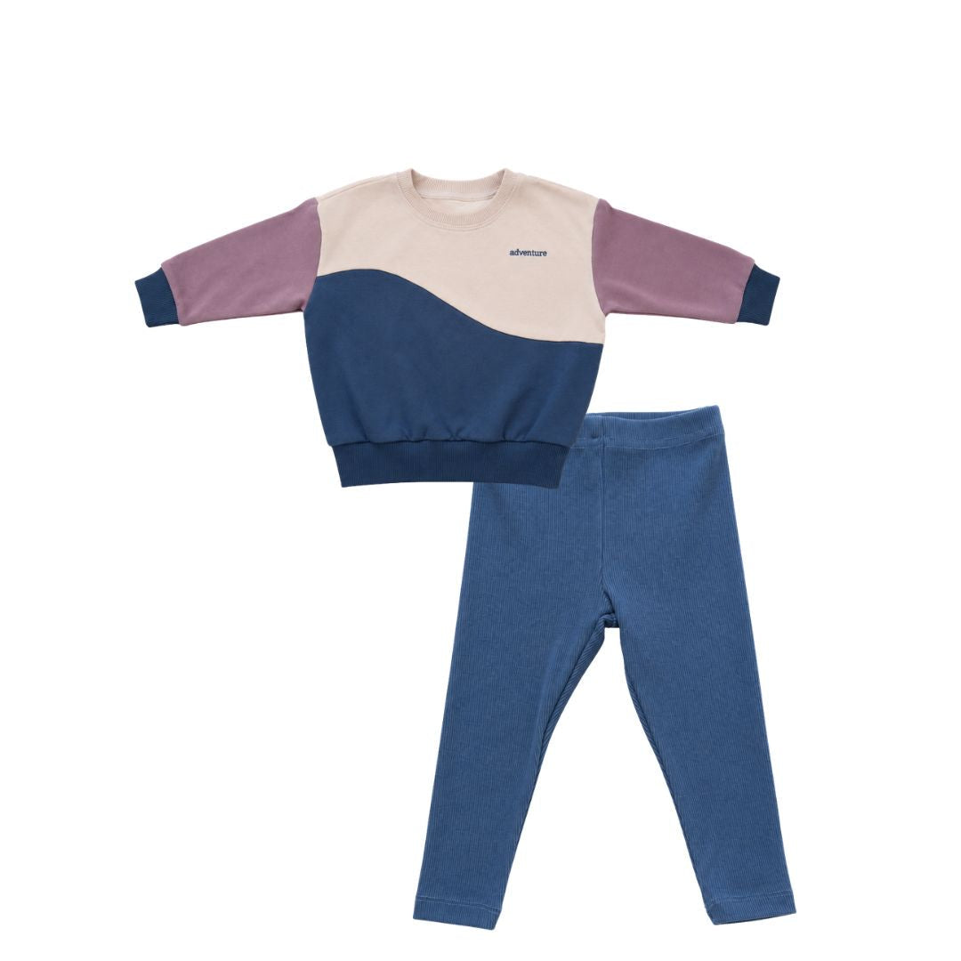 Lilac Colorblcok Set
