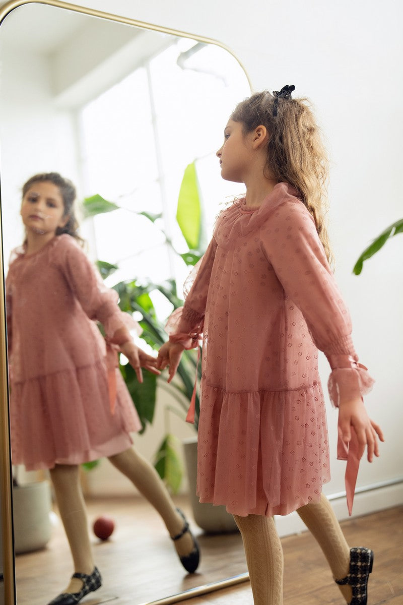 Rose Tulle Dress