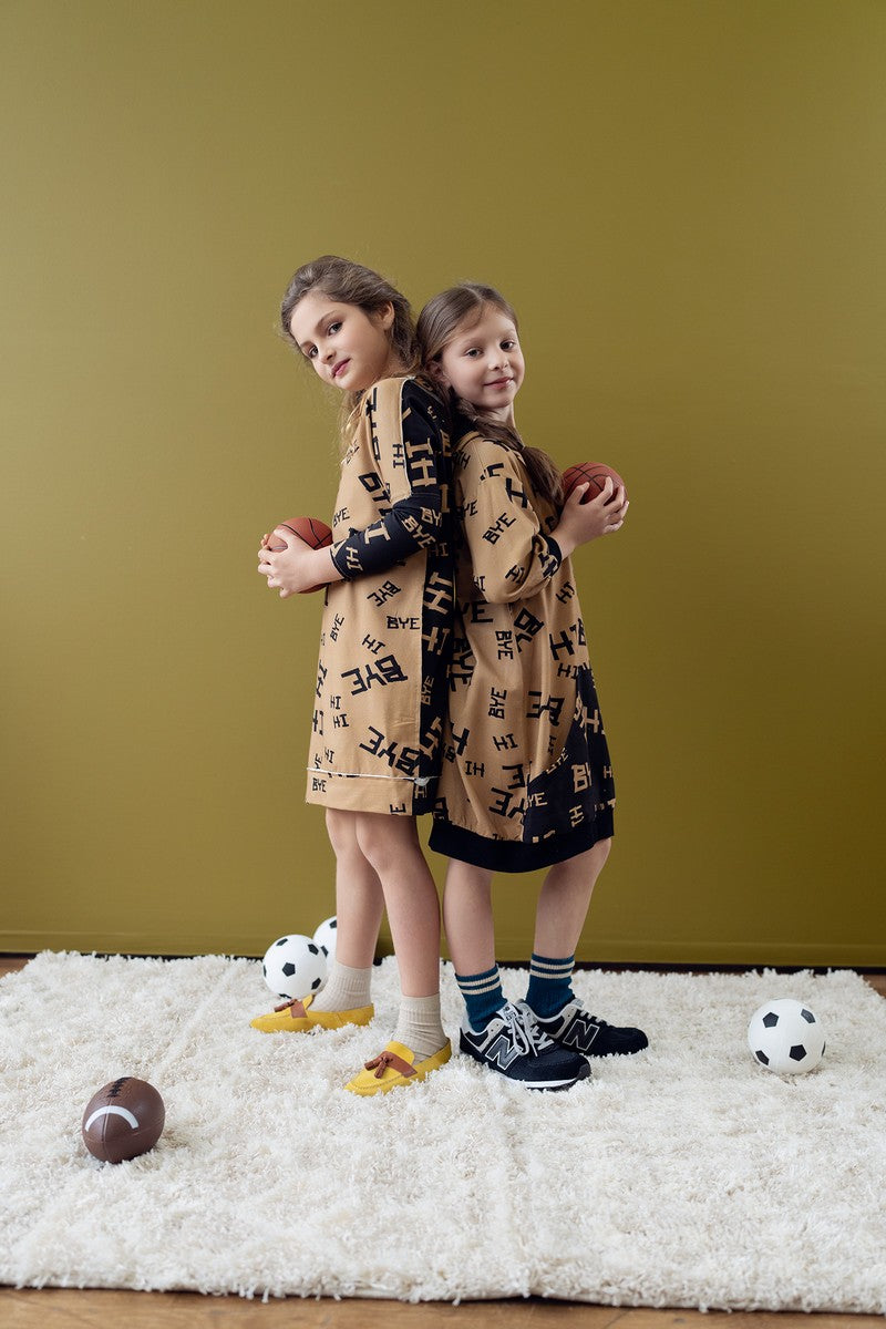 Hi/Bye Square Seams Dress