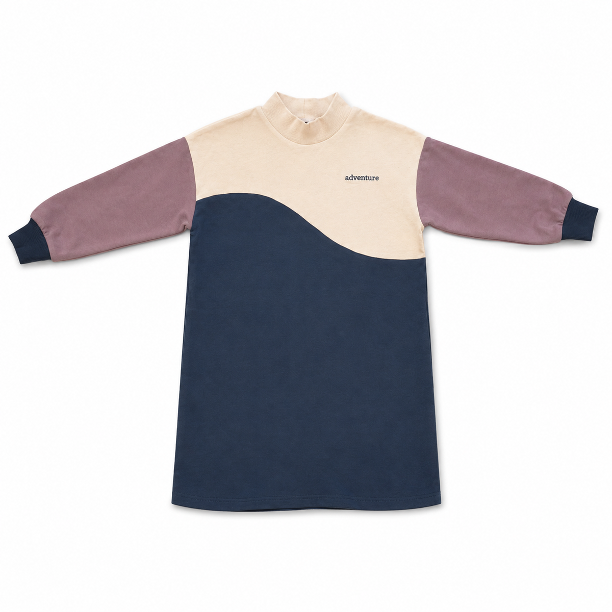 Lilac Colorblock Dress
