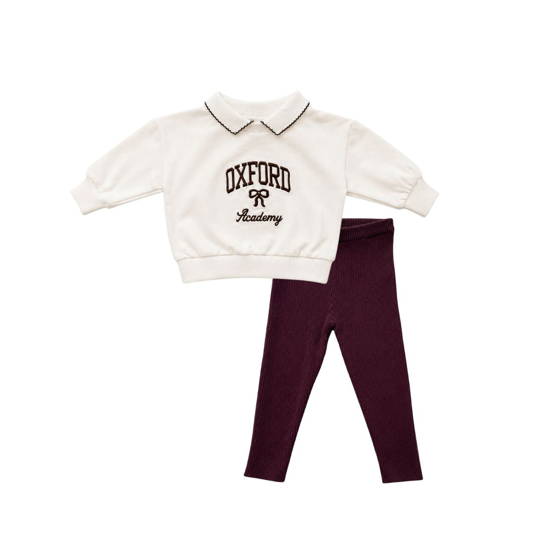 Espresso Oxford Collar Set
