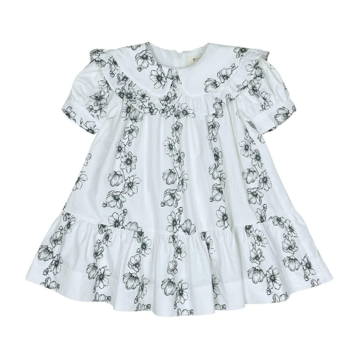 Black/White Collar Dress