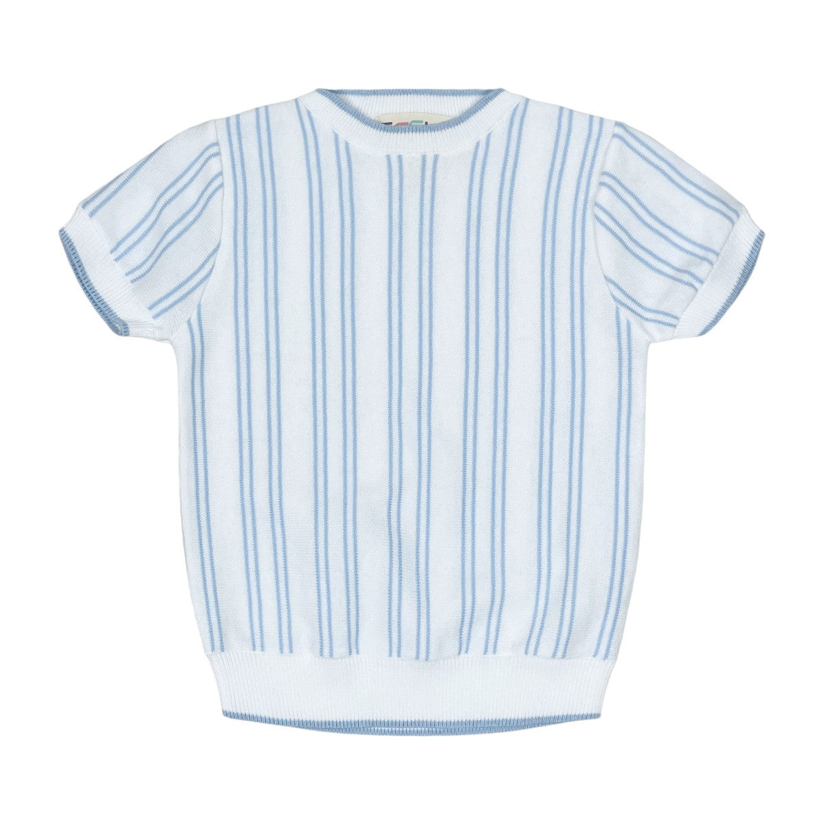 Blue Boys Knit Sweater Stripe