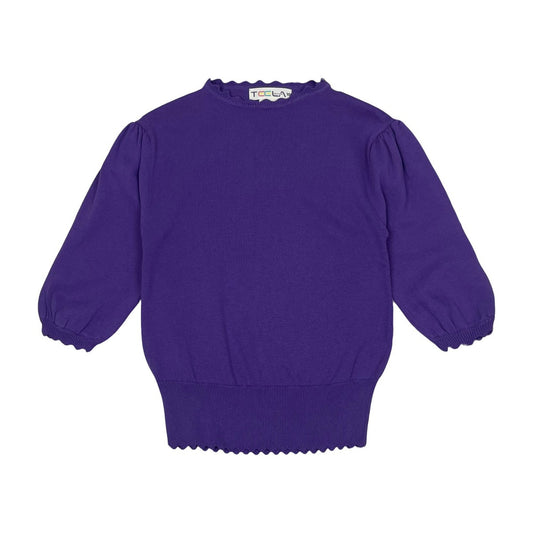 Purple Paisley Blouse