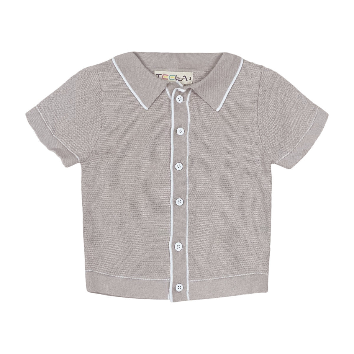 Cream Boys Knit Sweater