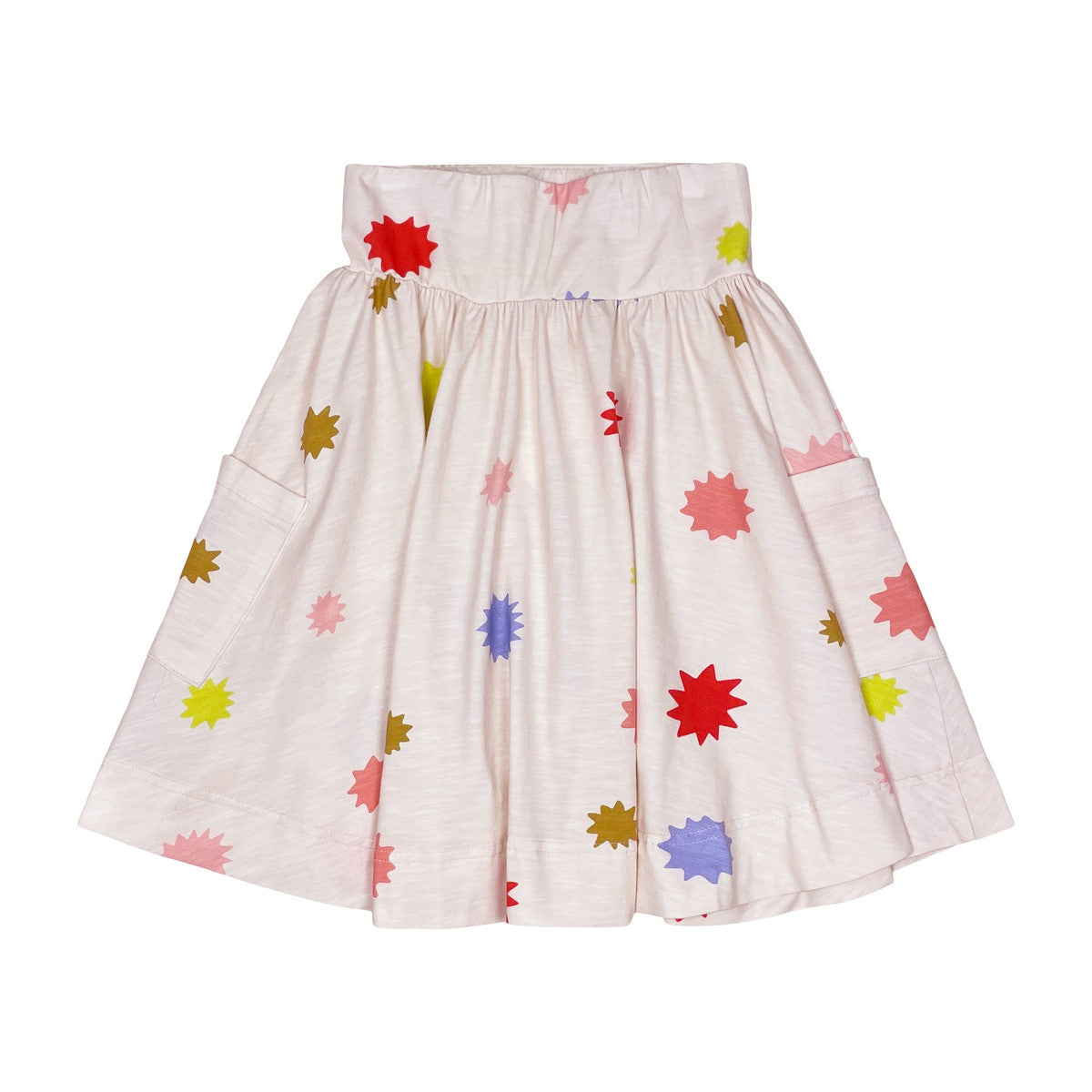 Cream Starburst Skirt