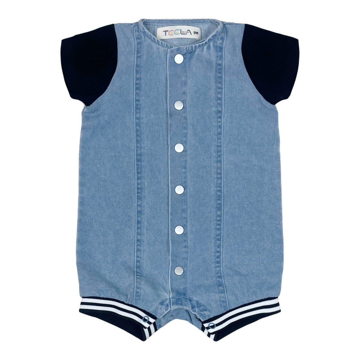 Denim Varsity Deim Baby Boy