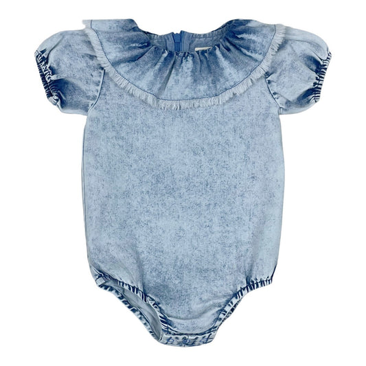 Stonewash Denim Structure Denim Baby Girl