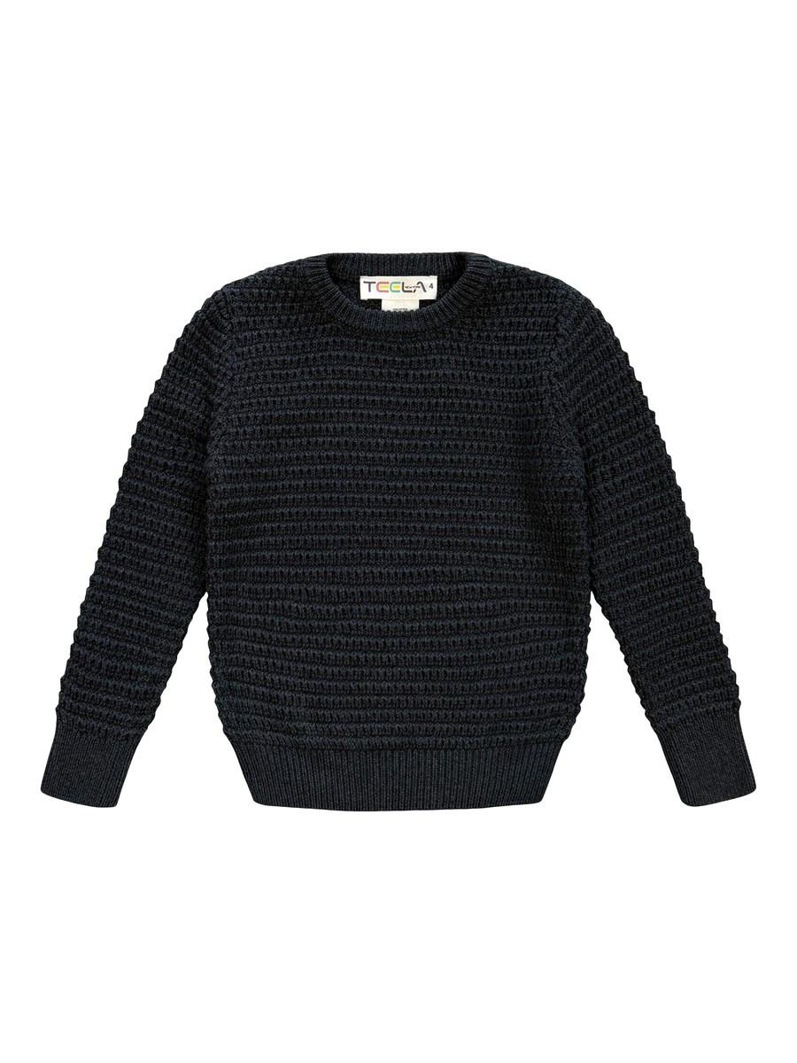 Charcoal Weave Sweater