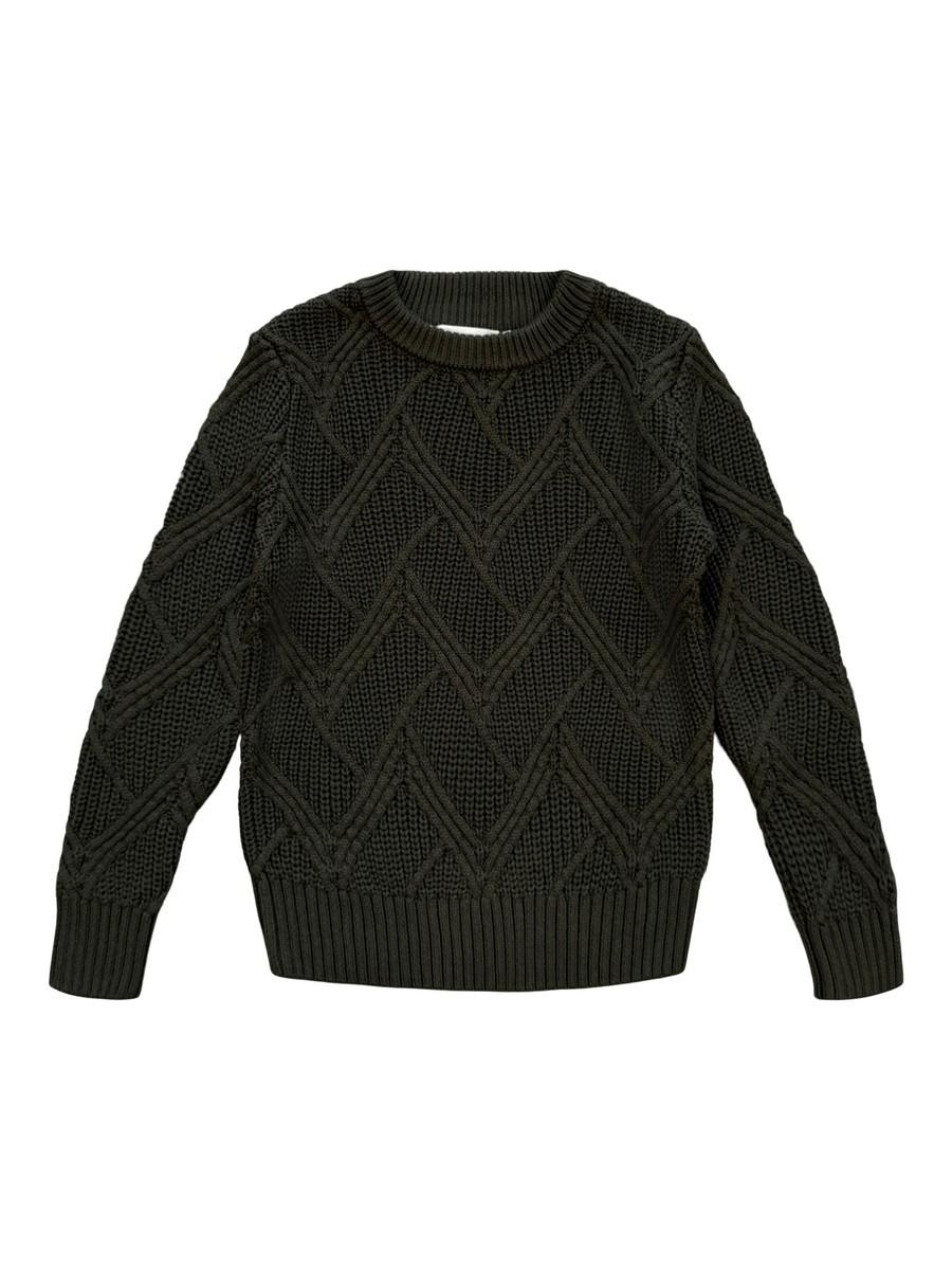 Olive Geo Sweater