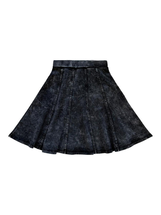 Black Mineral Skirt
