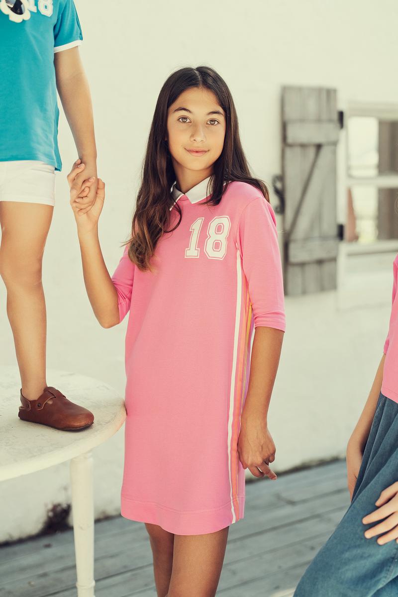 Rose Varsity Dress