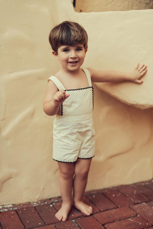 Ivory Stitch Overall
