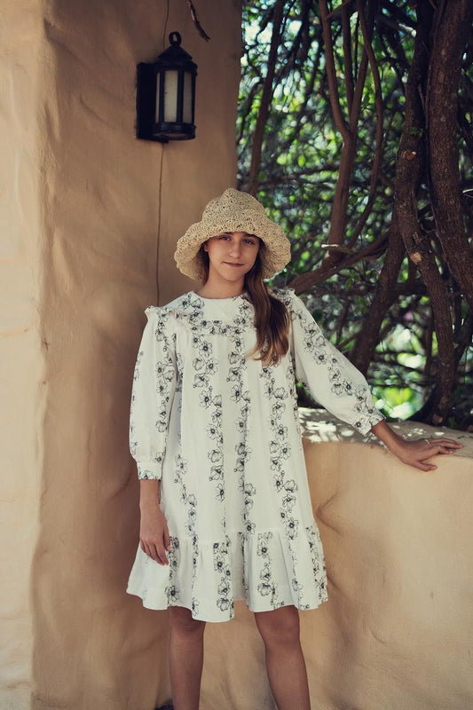 Black/White Collar Dress