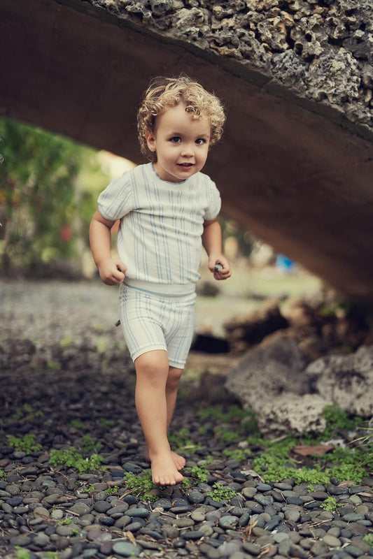 Baby Boys Knit Set Stripe