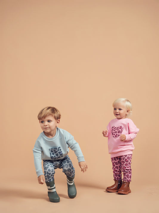 Pink Leopard Baby Girl Set