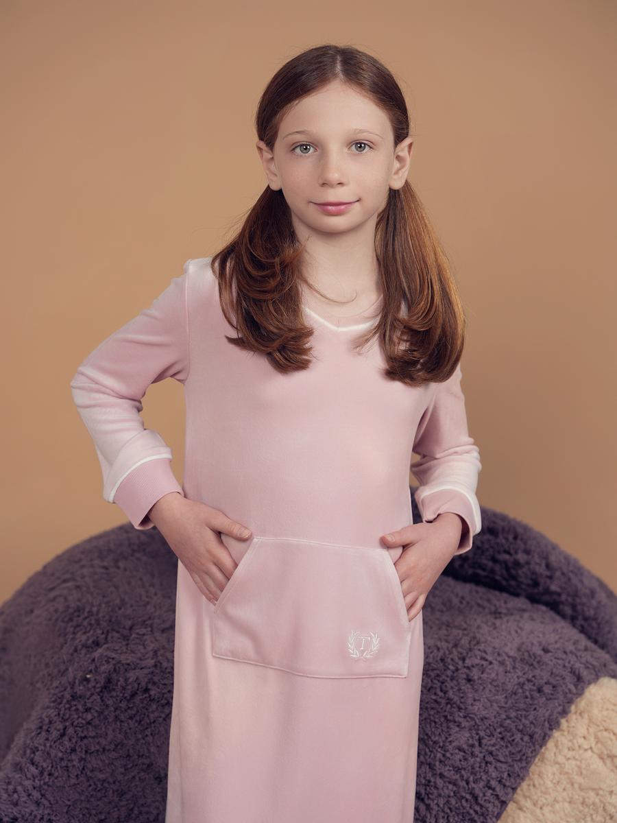 Rose Velour Maxi