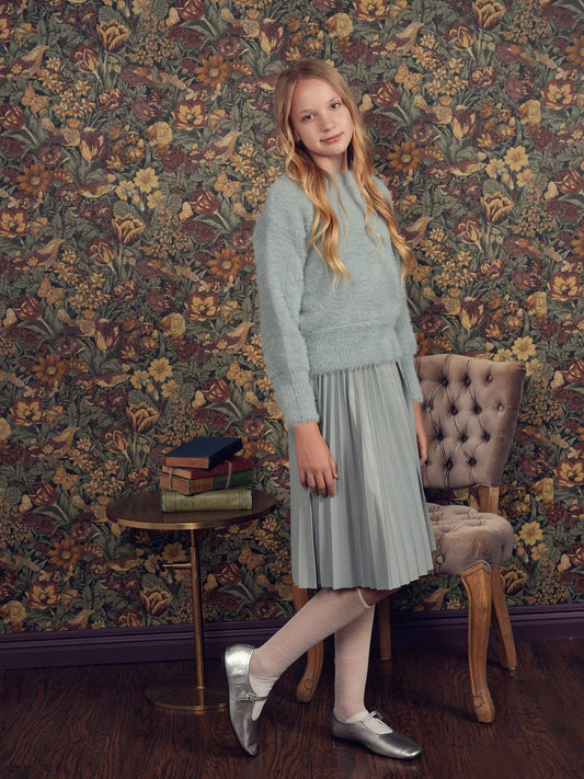 Powder Blue Mohair Sweater