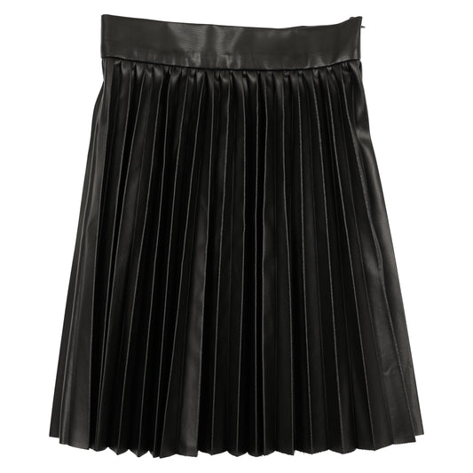 Black Leather Skirt