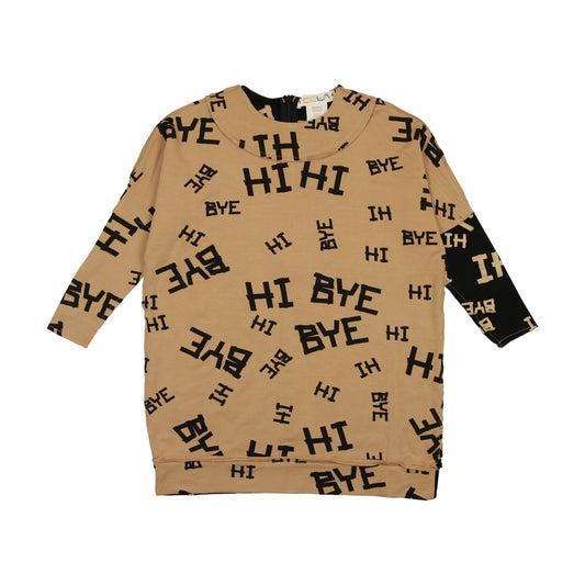 Hi/Bye Square Seams Dress