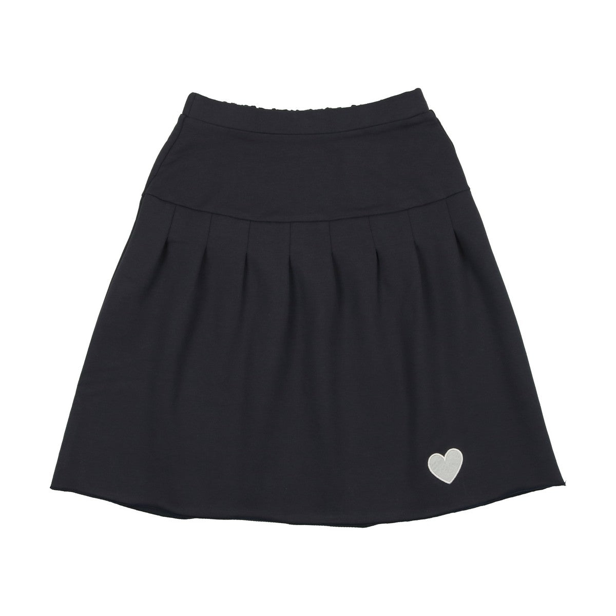Navy Patch Skirt