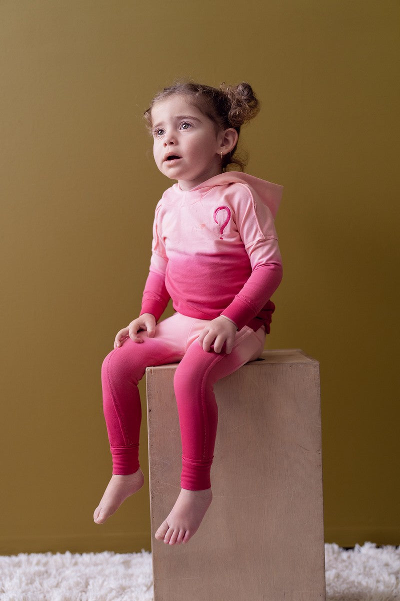 Pink Ombre Print baby set