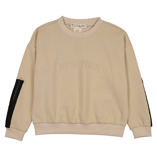 Beige Pull Boy Top