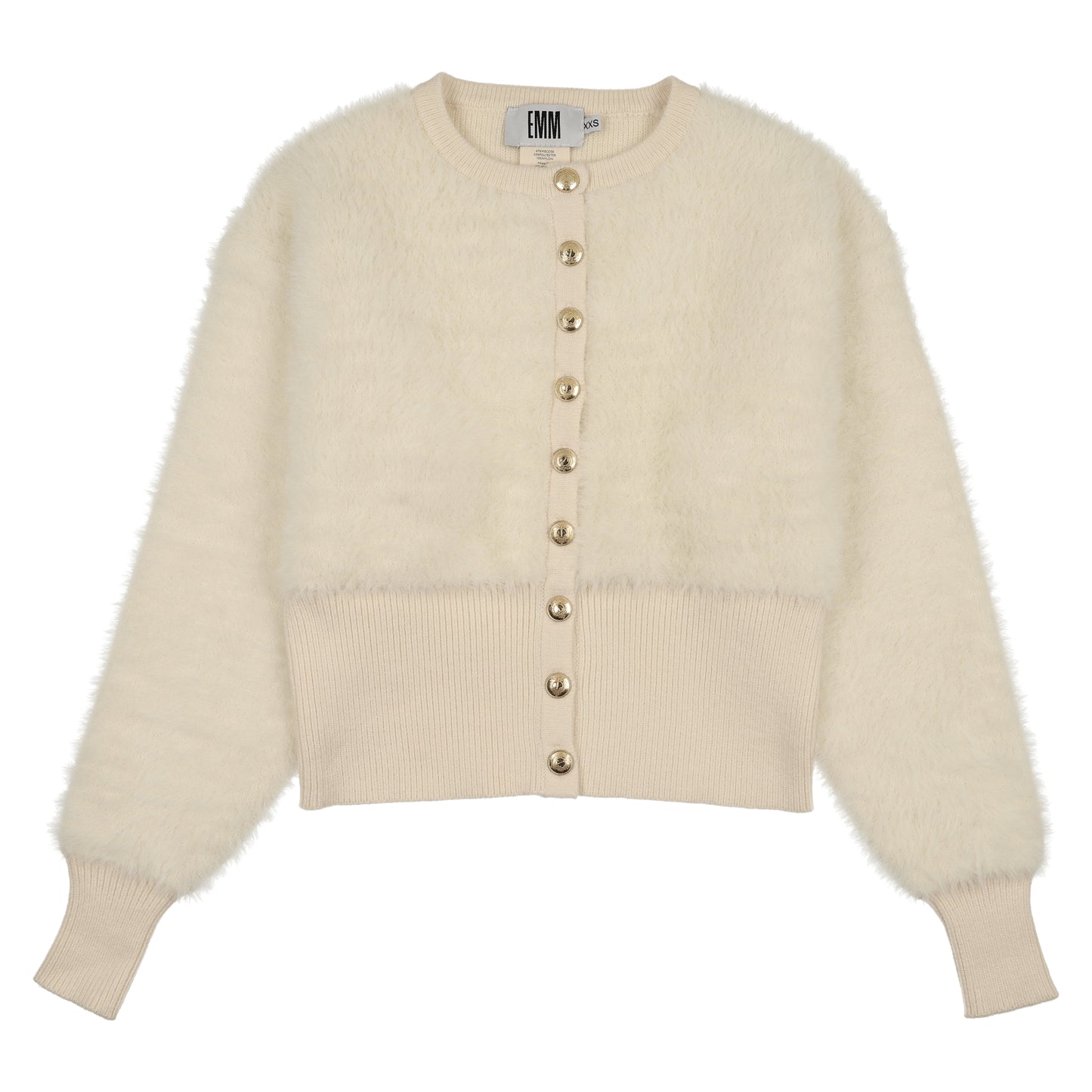 Ivory Mohair Cardigan