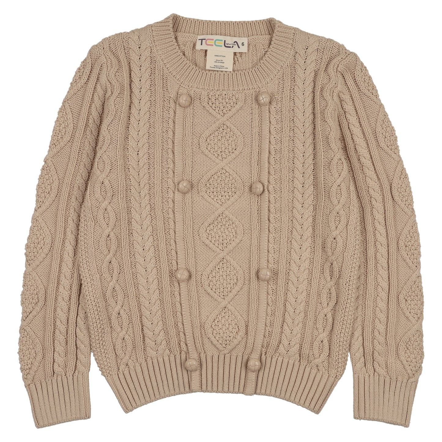 Beige Cable Blazer