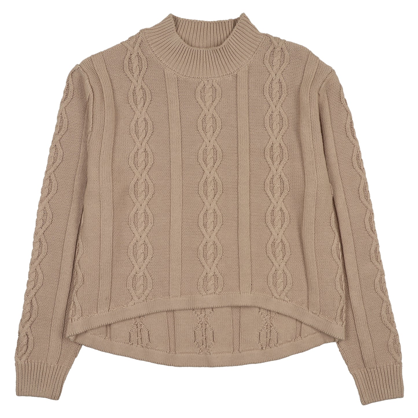Oat Cable Sweater