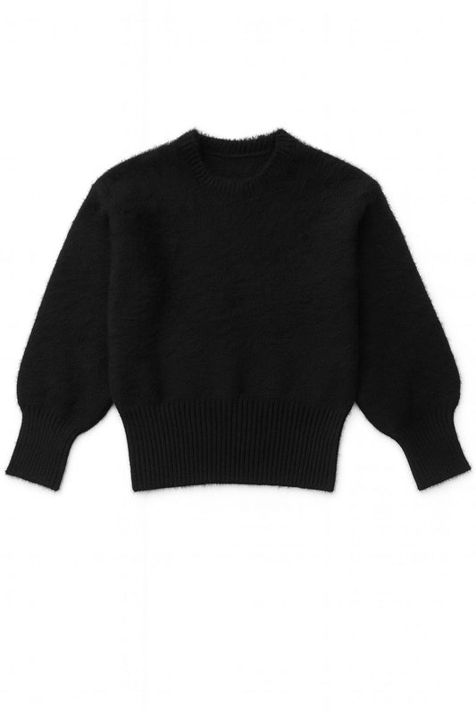 Black Mohair Sweater