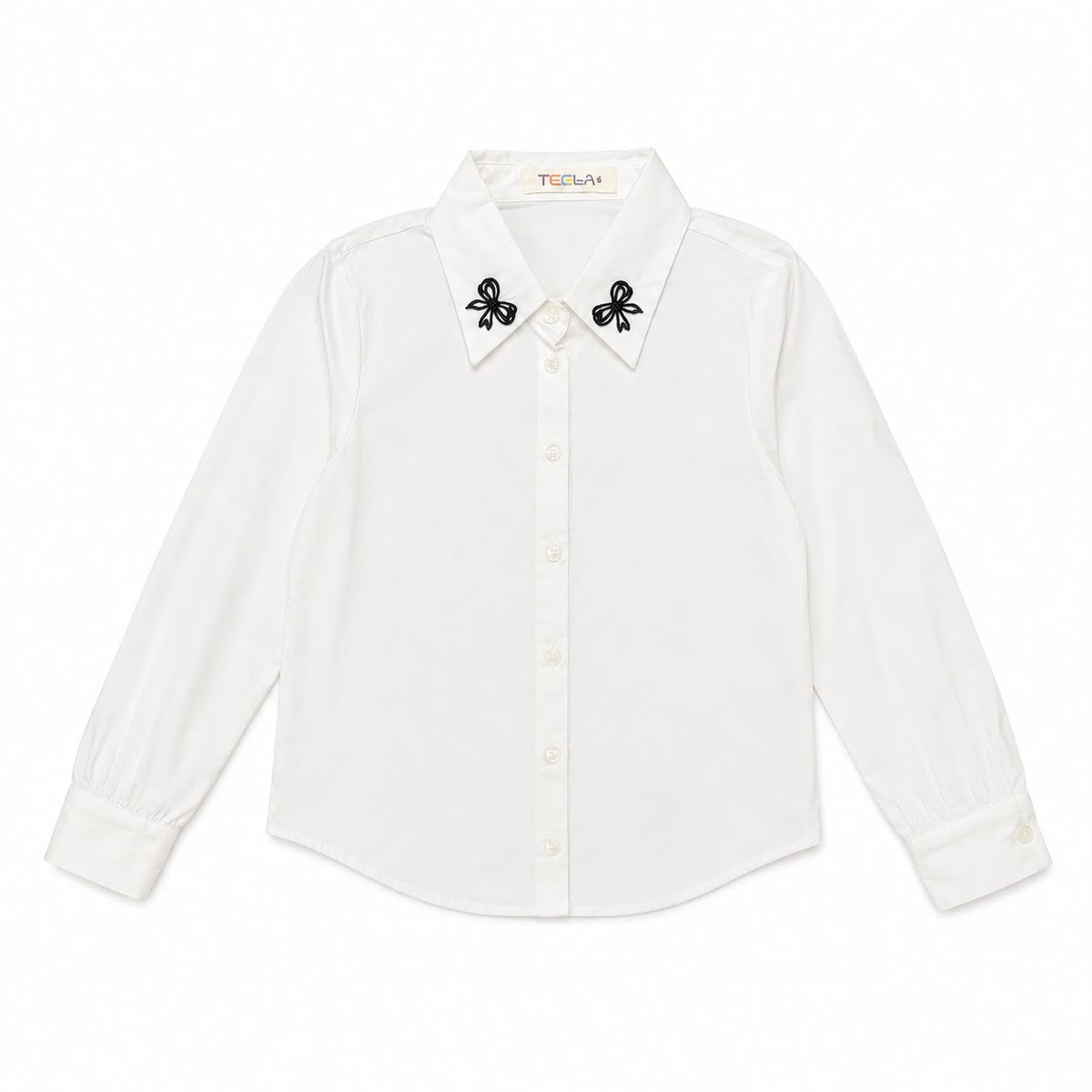 White Bow Blouse