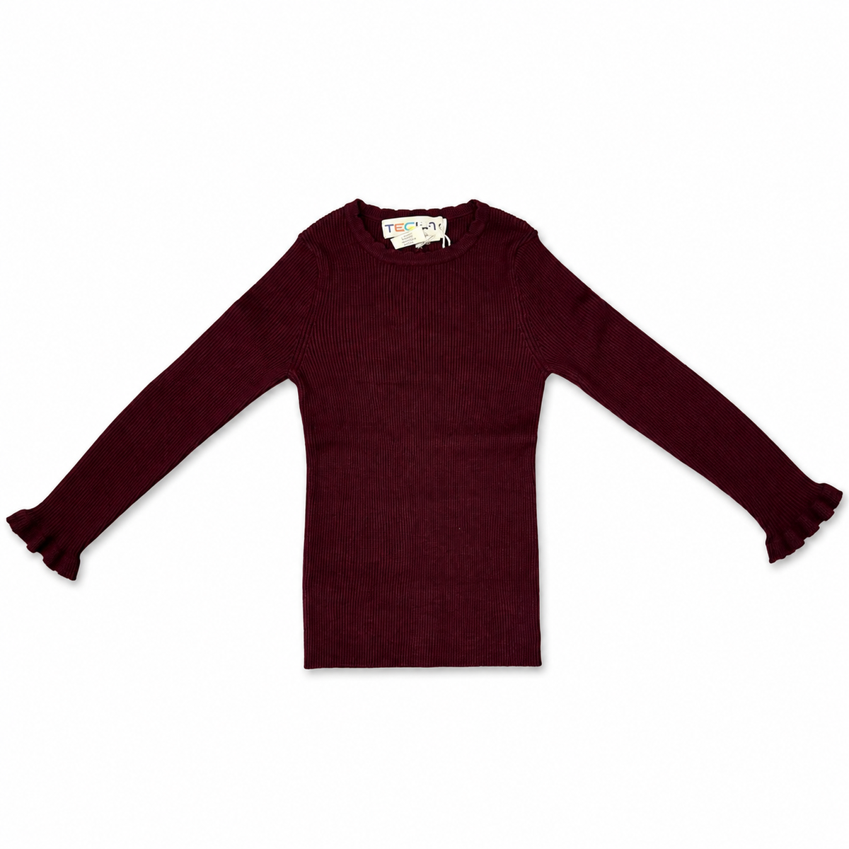 Burgundy Knit Top