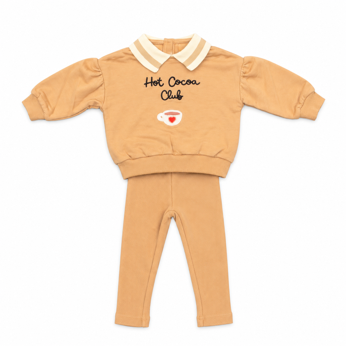 Caramel Cocoa Club Baby Girl Set