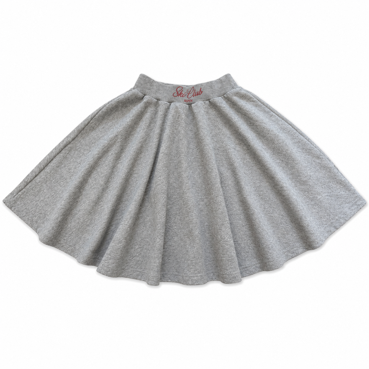 Heather Grey Ski Club Skirt