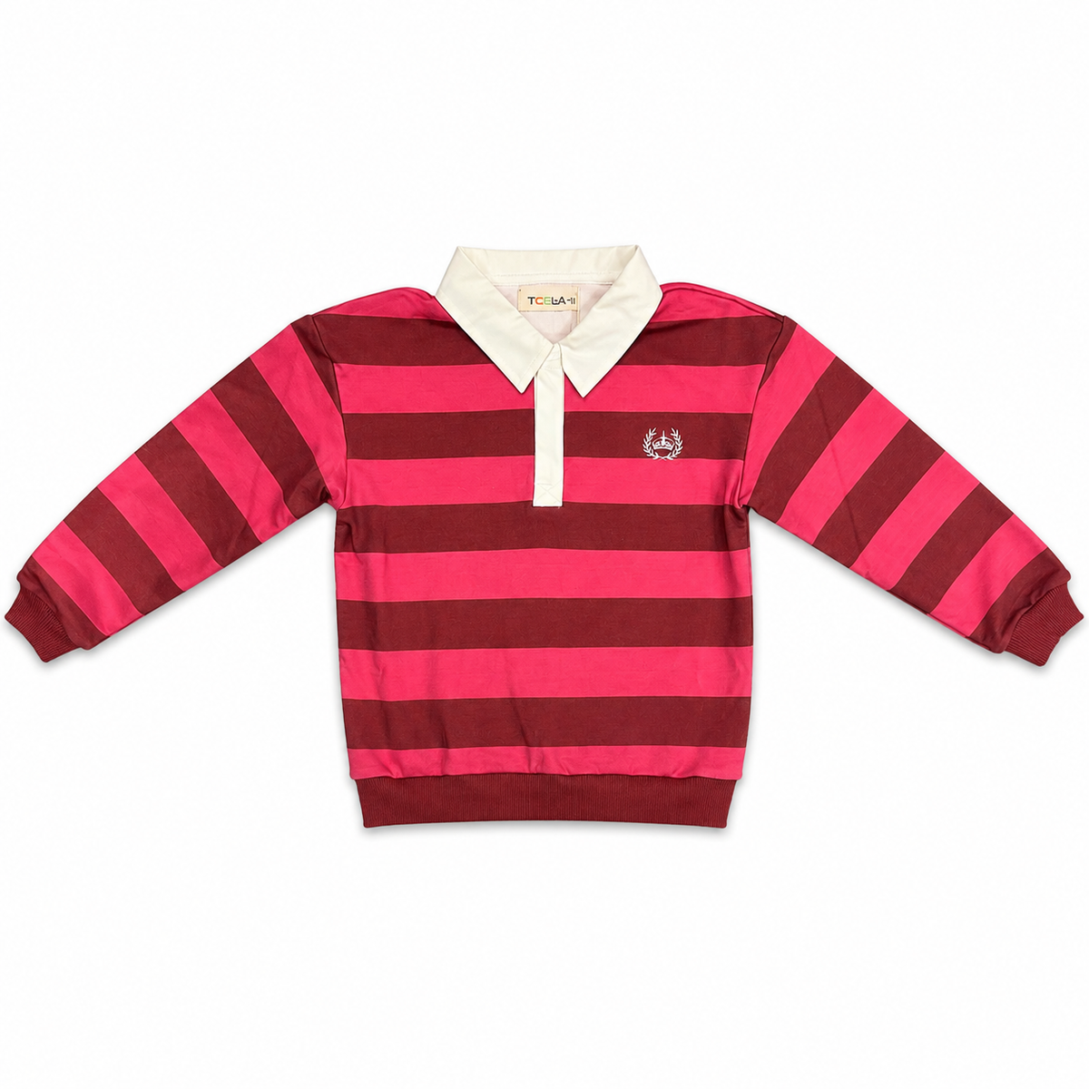 Cherry Stripe Polo
