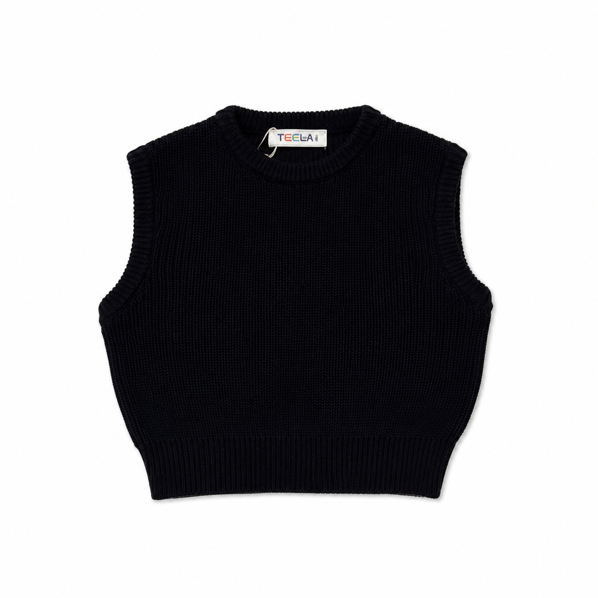 Black Knit Vest