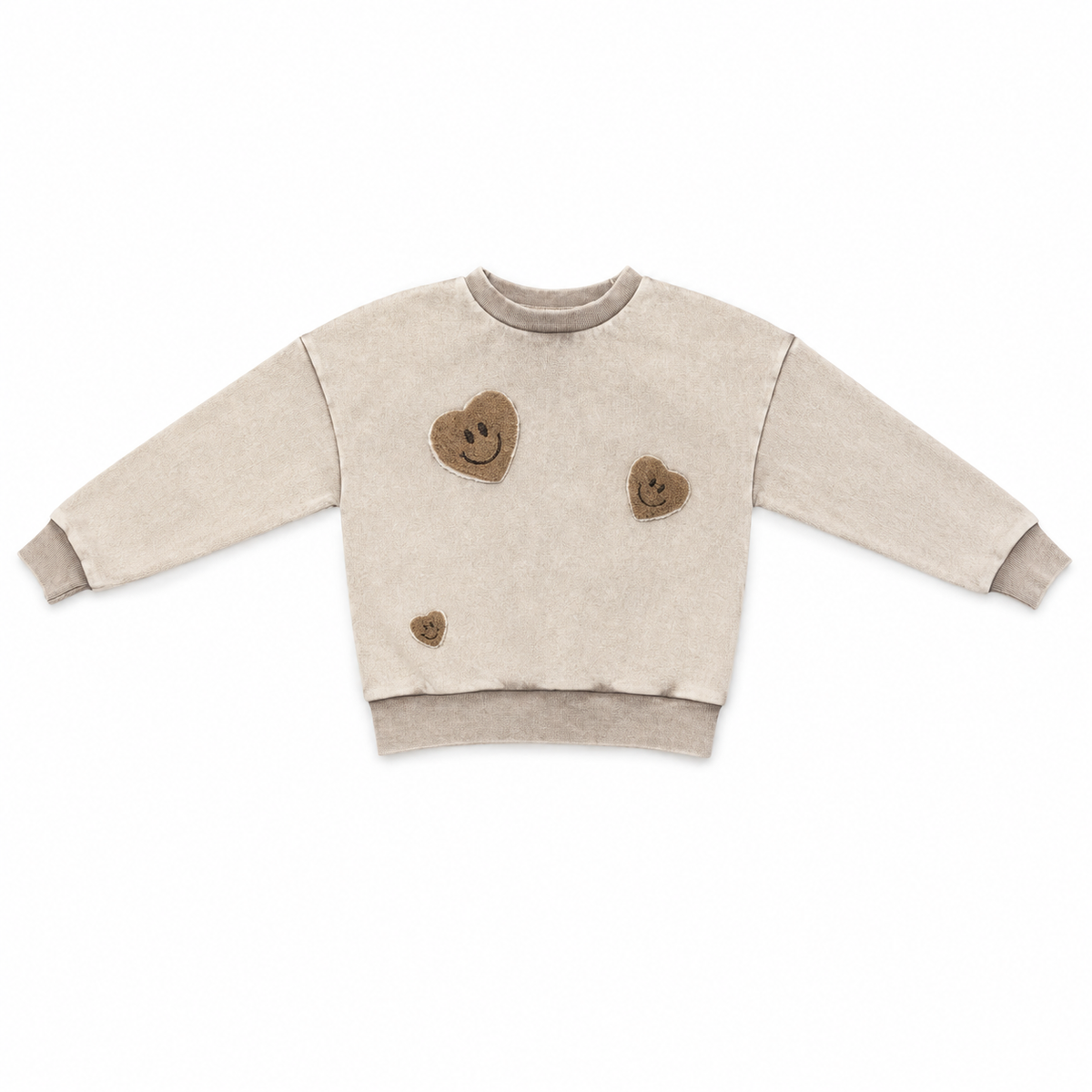 Coffee Applique Sweatshirt