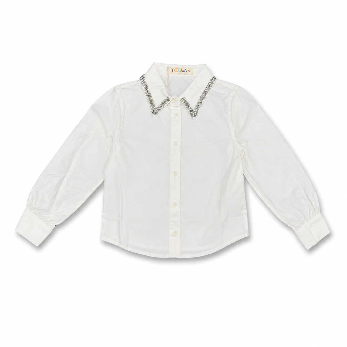 White Stud Blouse