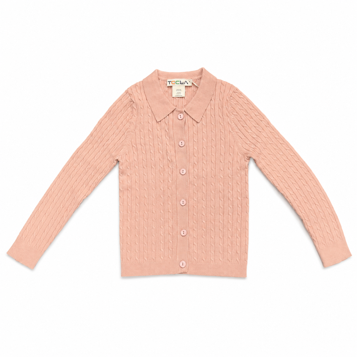 Rose Knit Cable Cardigan