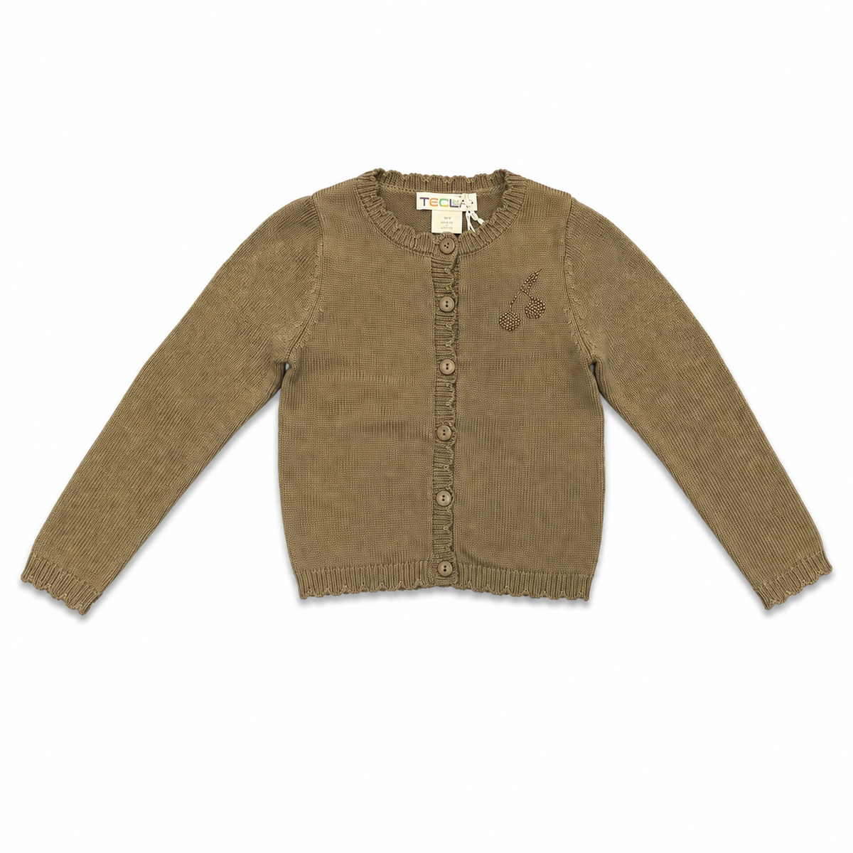 Olive Cherry Cardigan