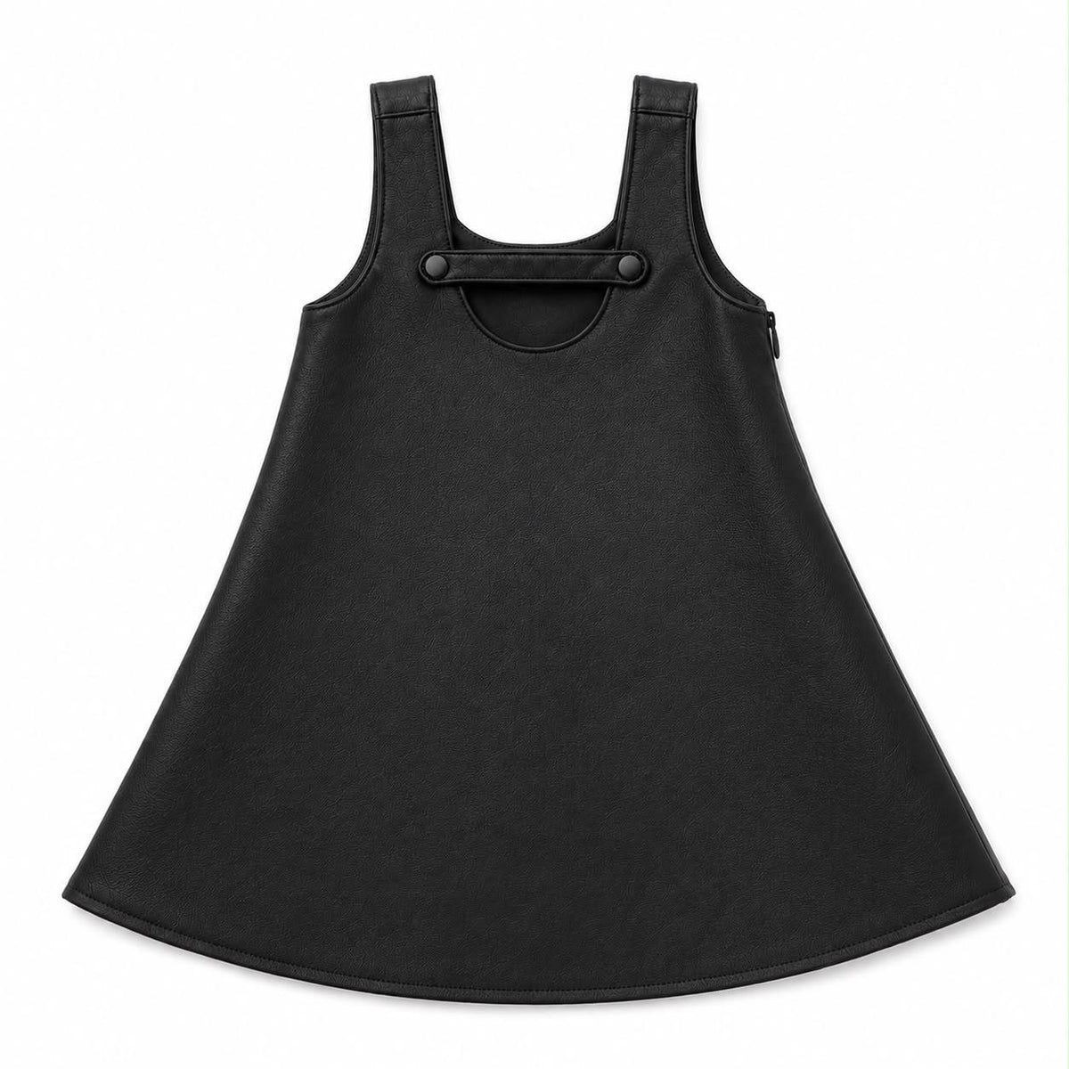 Black Leather Jumper