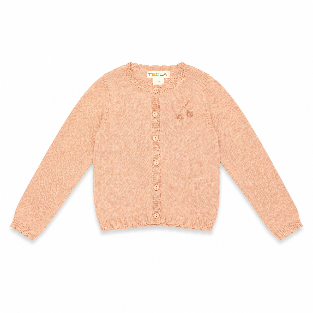 Apricot Cherry Cardigan