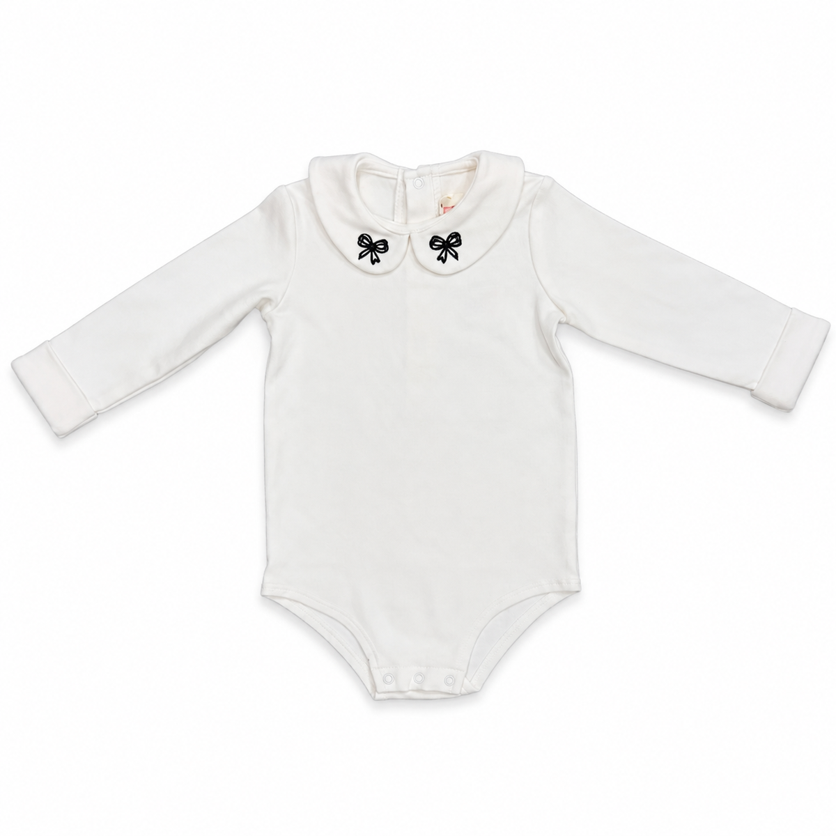 White Bow Onesie