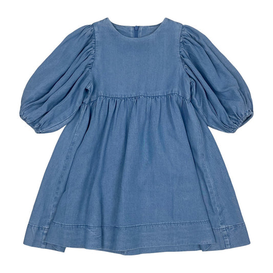 Puff Denim Dress